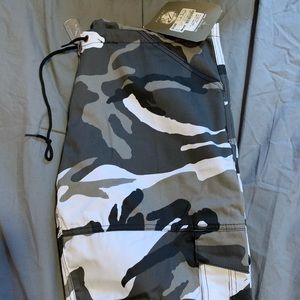 City camo drawstring pants. Never worn